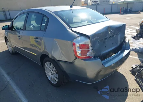 2010 Nissan Sentra 2.0S из США, поврежденный, VIN 3N1AB6AP2AL621034